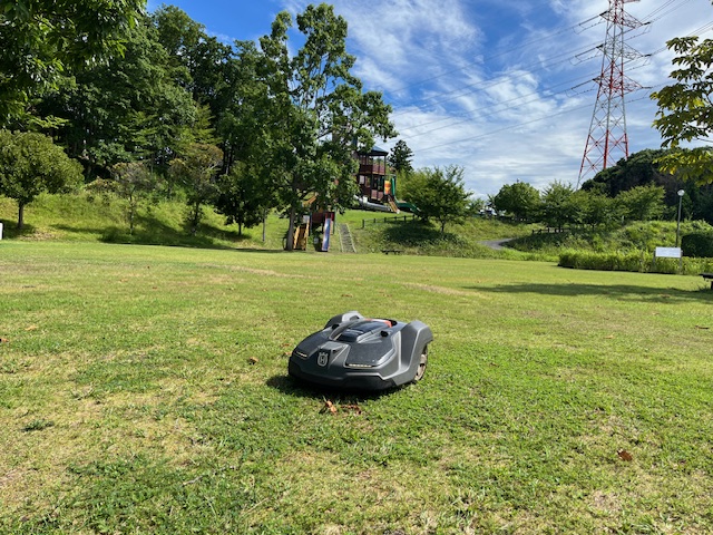 南相馬市北泉海浜総合公園：わんぱく広場でオートモア４５０Ｘが稼働しています。