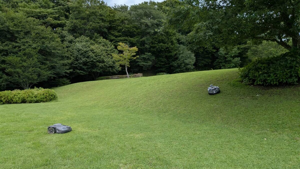 東ヶ丘公園西側広場でオートモア450X  NERA及びオートモア435X AWD NERAが稼働しました。